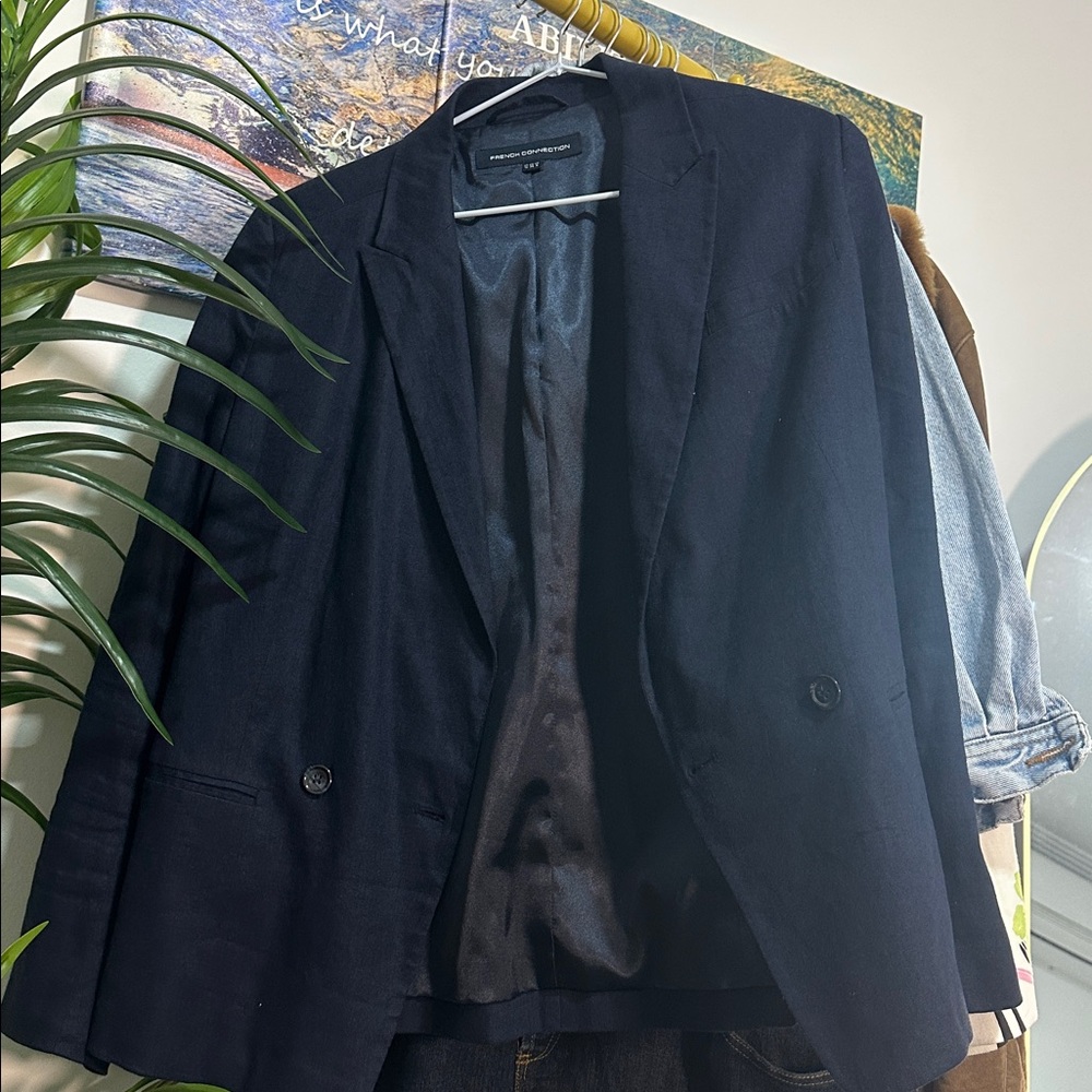 Linen Women Blazer